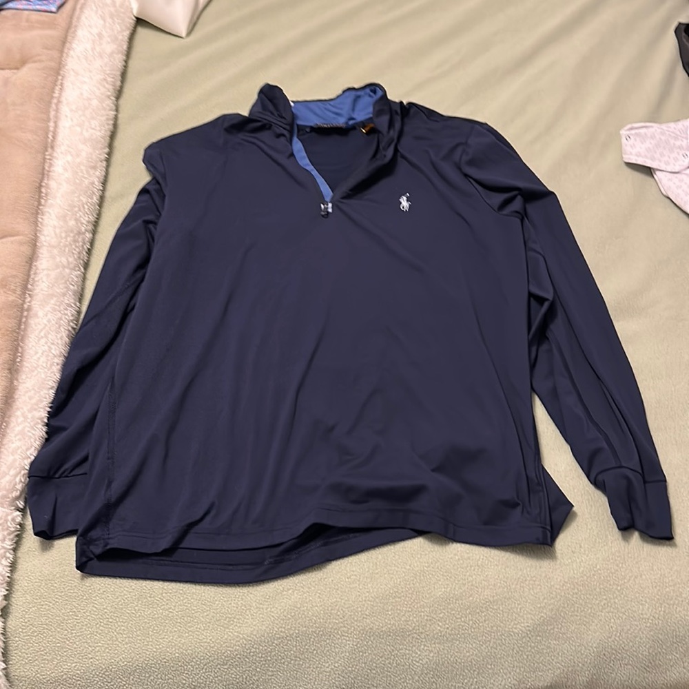 Soft and Comfortable Ralph Lauren Golf Quarter Zip Size Large
